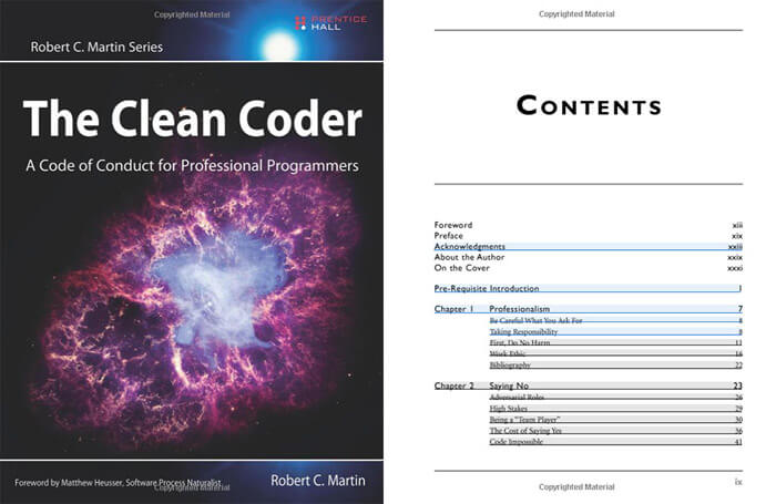 The Clean Coder by Robert Martin