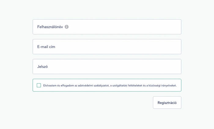 Kommunikáld egyértelműen az adatvédelmi irányelveket az űrlapon