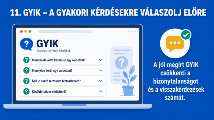 GYIK: ne csak kérdésekre válaszolj, kezeld a vásárlási kifogásokat is