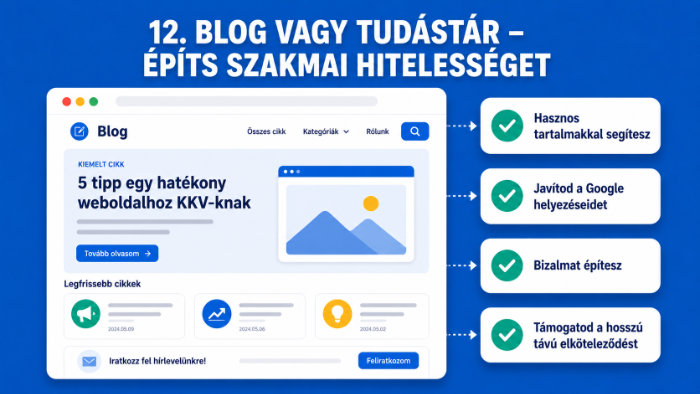 Szakértői és edukációs tartalom: mutasd meg, hogy értesz hozzá