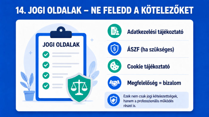 Cégadatok, jogi és adatvédelmi információk