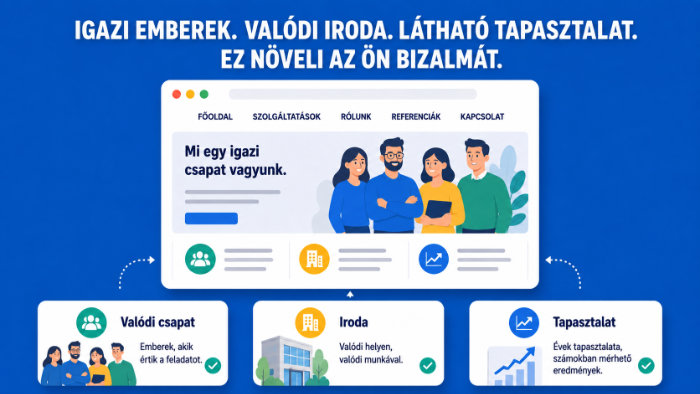 A cég és az emberek mögötte: az üzleti bizalom egyik alapja