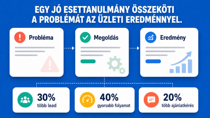 Referenciák és esettanulmányok: ne csak állítsd, bizonyítsd is